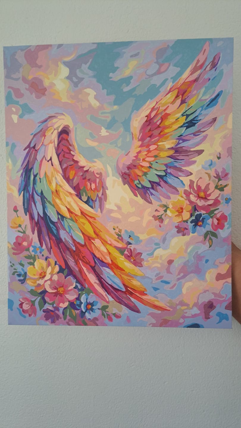 Customer photo review of Colorful Angel Wings
