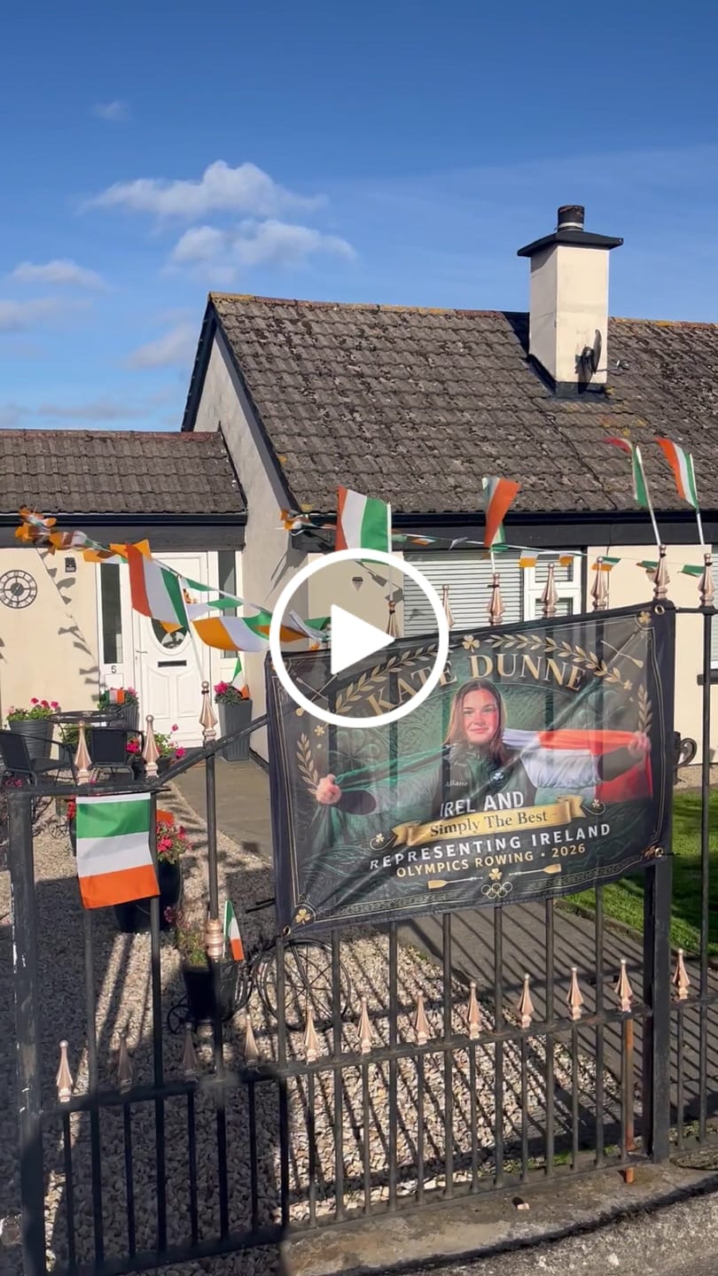 Customer video review of Personalised Standard Flag