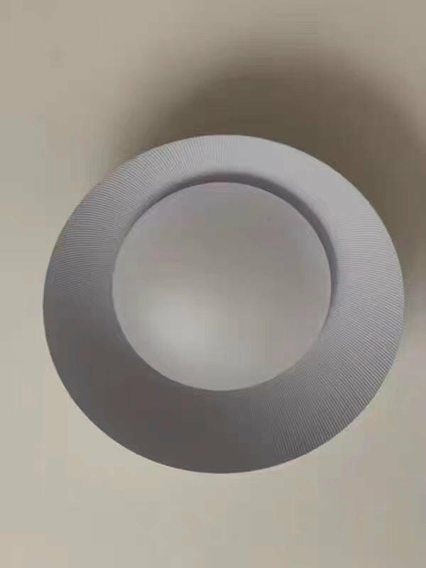 Customer photo review of Low Profile Ceiling Light, Round Aluminium, Integrated LED, 3000 K