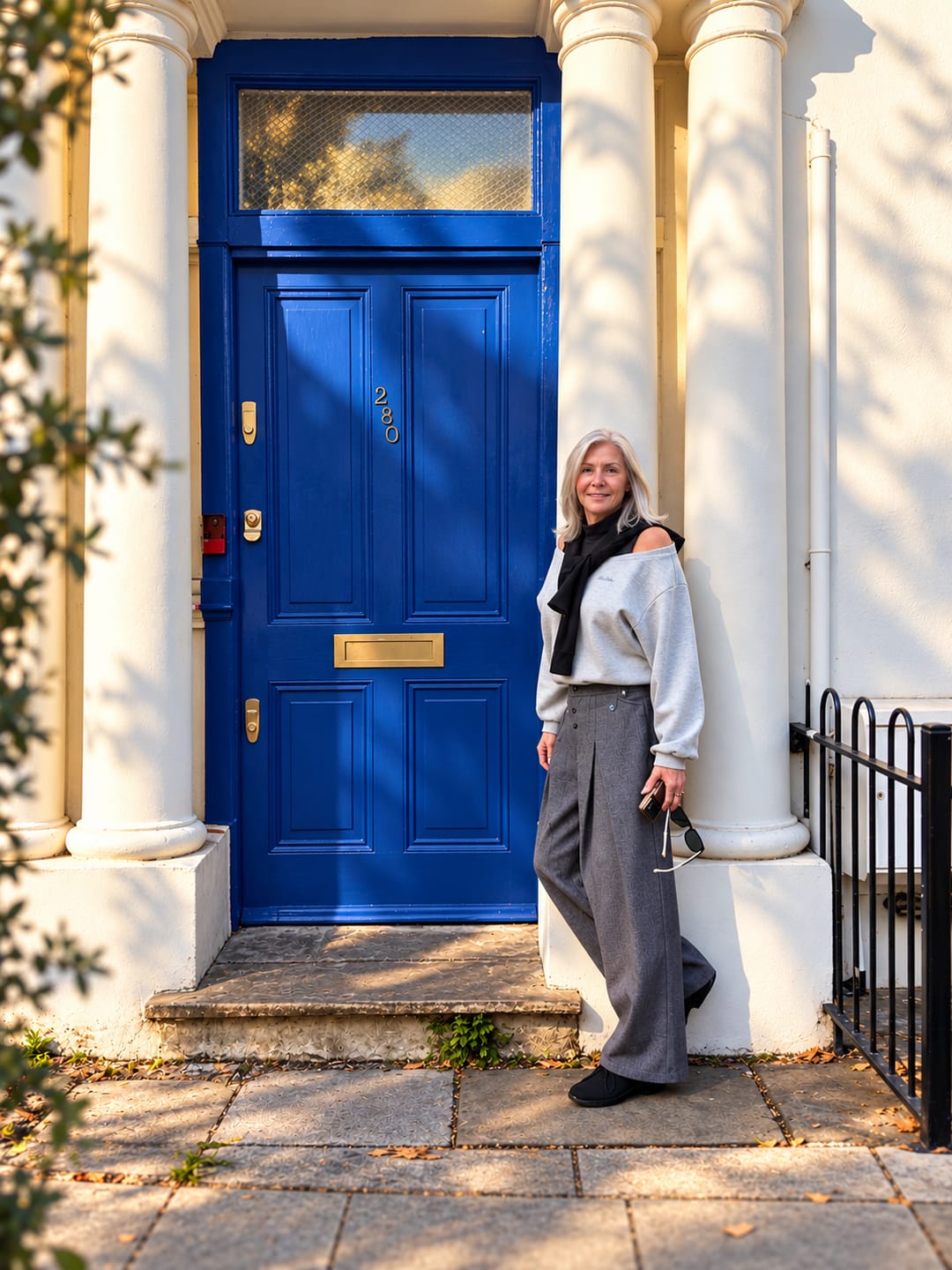 Customer photo review of Aelfric Eden Pleated Baggy Work Pants