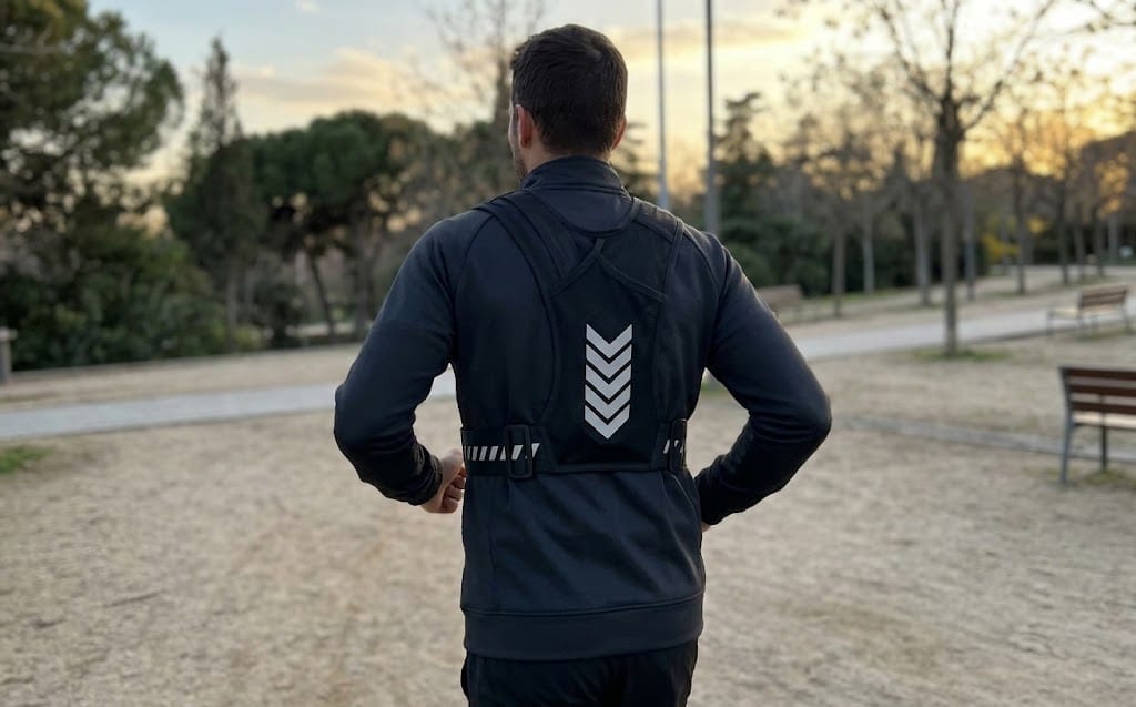Customer photo review of Chaleco reflectante deportivo