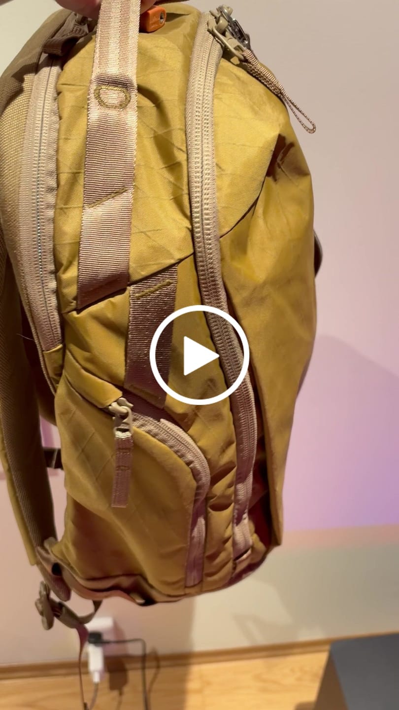 Customer video review of Able Carry Max EDC 26L, X-Pac Desert Brown