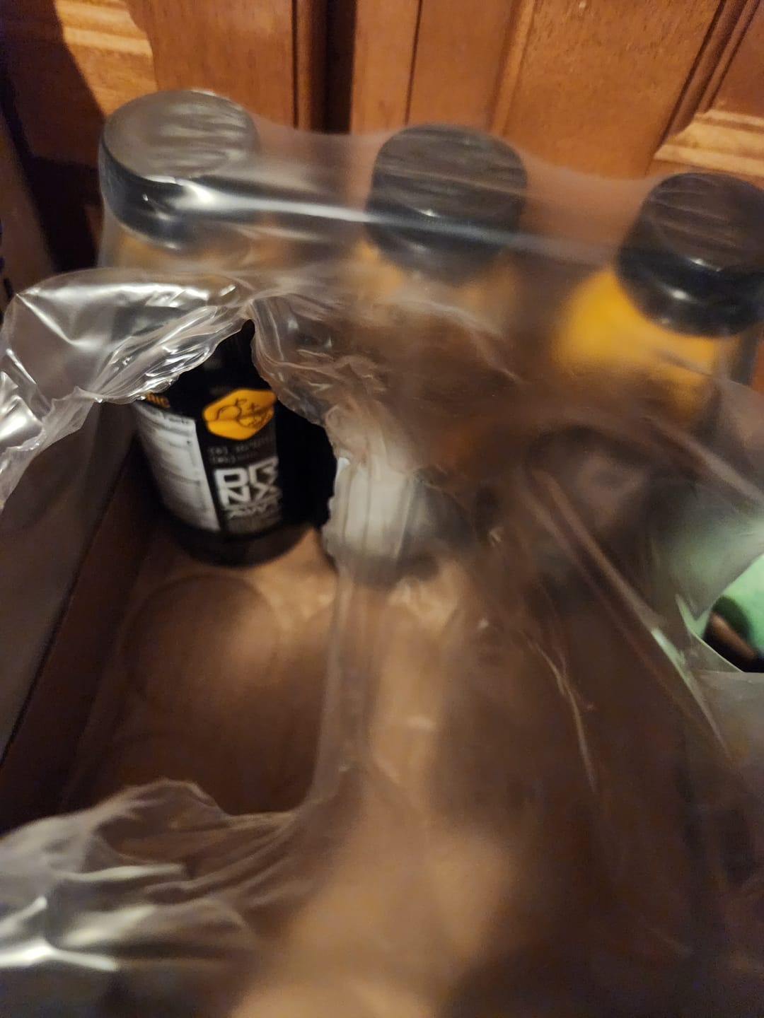 Customer photo review of DRNX Adaptogenic Water - Mango Turmeric - 12 Pack