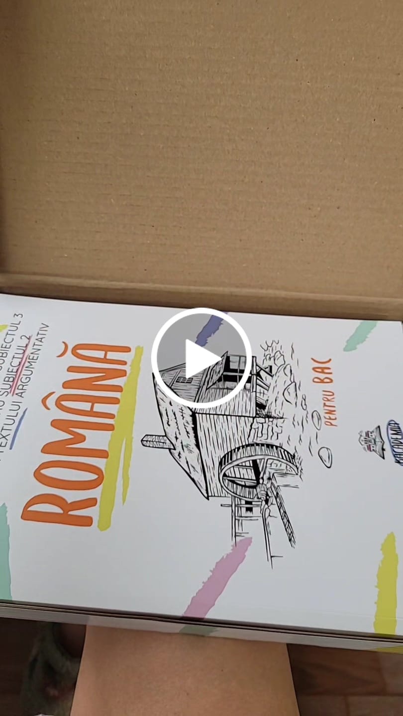 Customer video review of Pachet Bacalaureat (Română + Istorie + Geografie) Bacademia