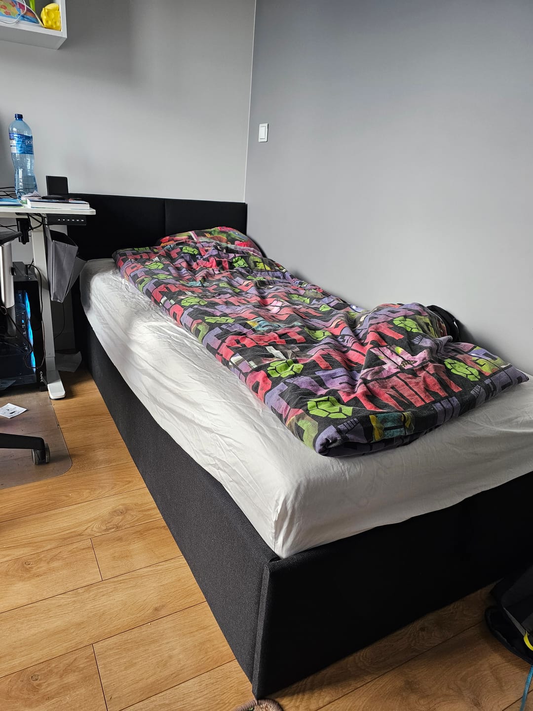 Customer photo review of Łóżko BORGO 90x200 plecionka