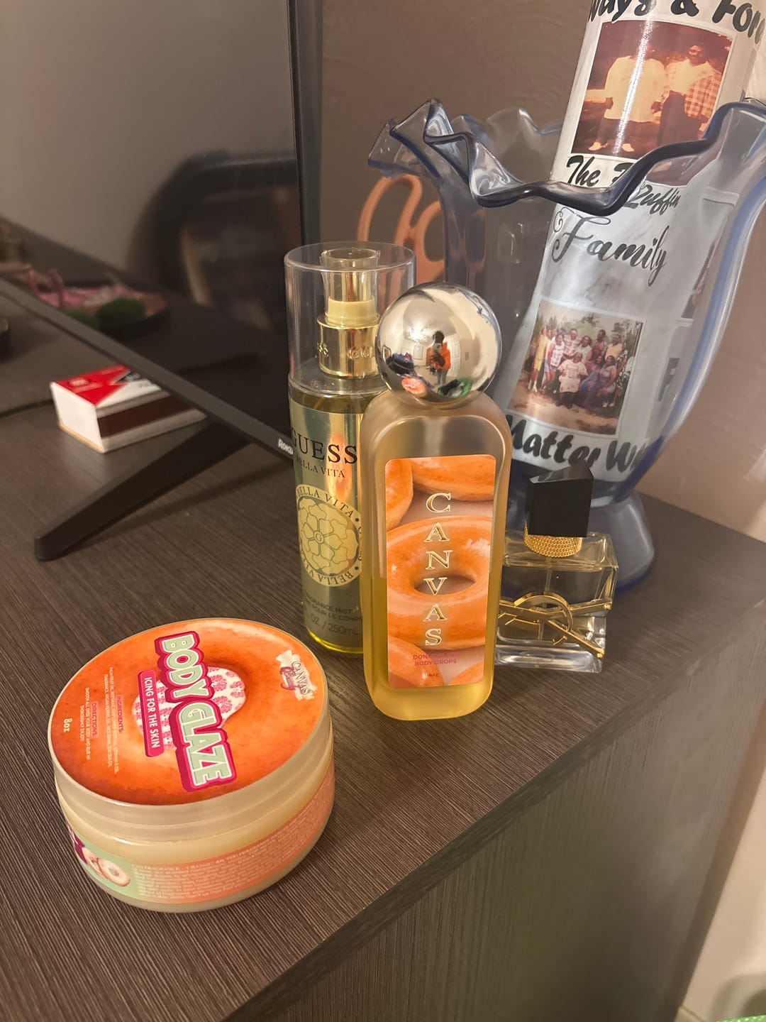 Customer photo review of BODY GLAZE: GLAZED DONUT