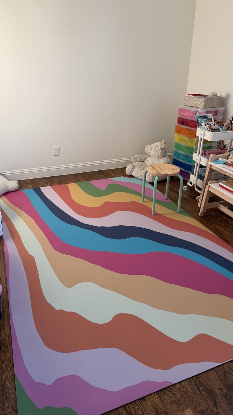 Customer photo review of Sand Art Oversized Mat