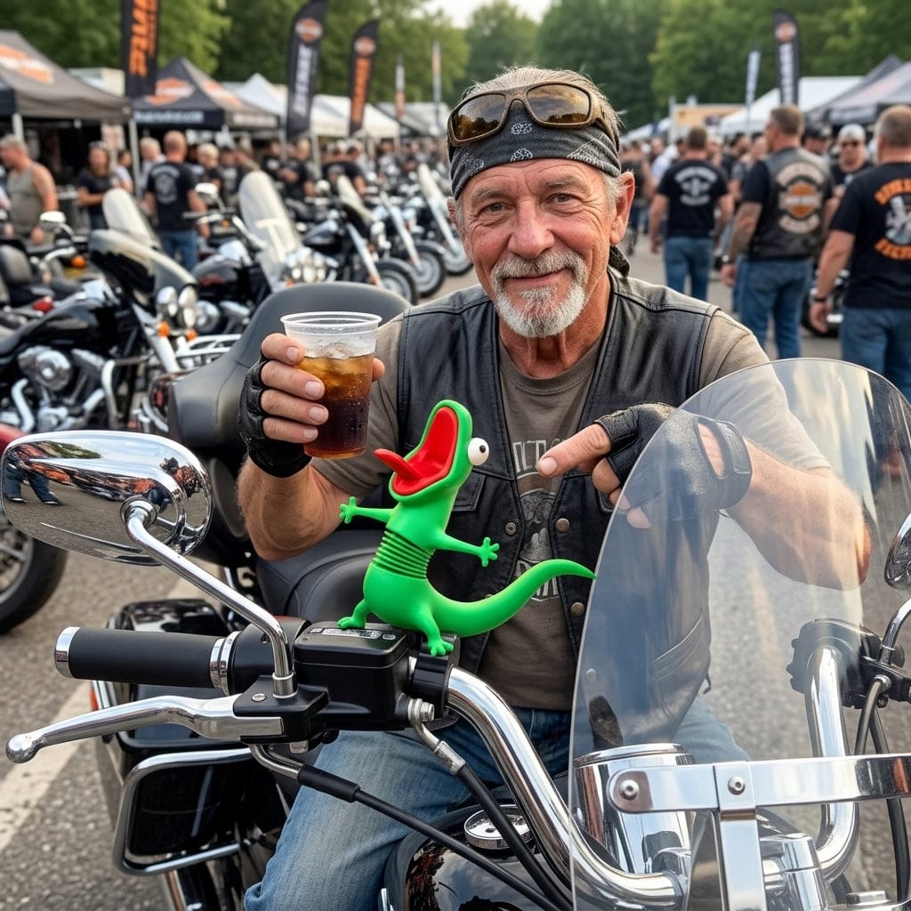 Customer photo review of Dancing Lizard That Rides