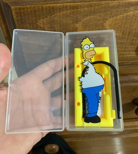 Customer photo review of Homer Sponge Holder