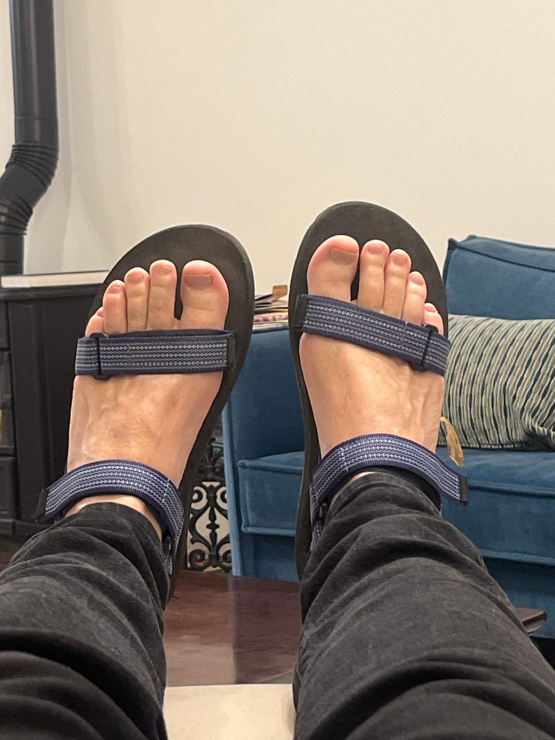Customer photo review of סנדלי שורש לגברים | קלאסי | עודפים