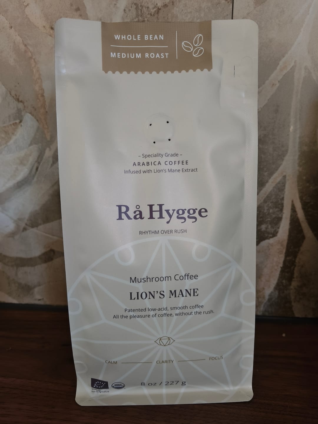 Customer photo review of Lion's Mane Coffee Beans