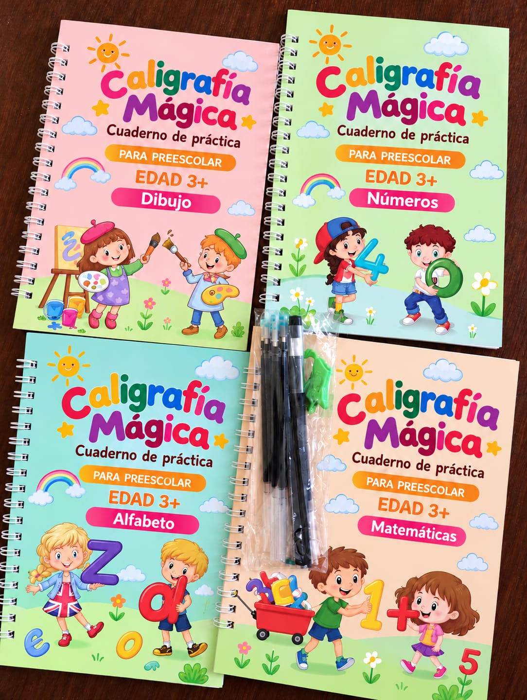 Customer photo review of Cuadernos Mágicos Luditrazo – Traza, Borra y Repite