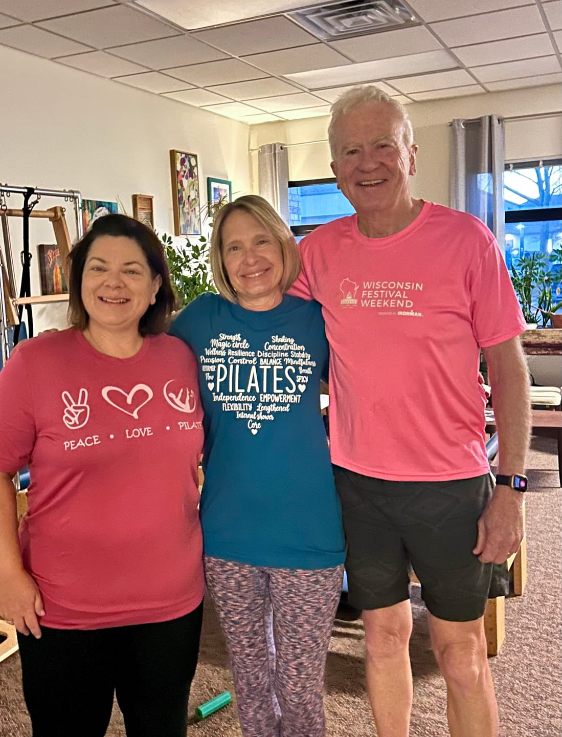 Customer photo review of Pilates Heart T-shirt