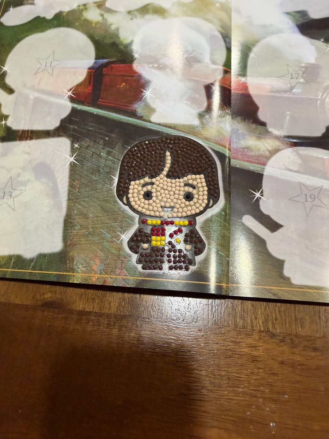 Customer photo review of Harry Potter Crystal Art Sticker Album - Starter Pack