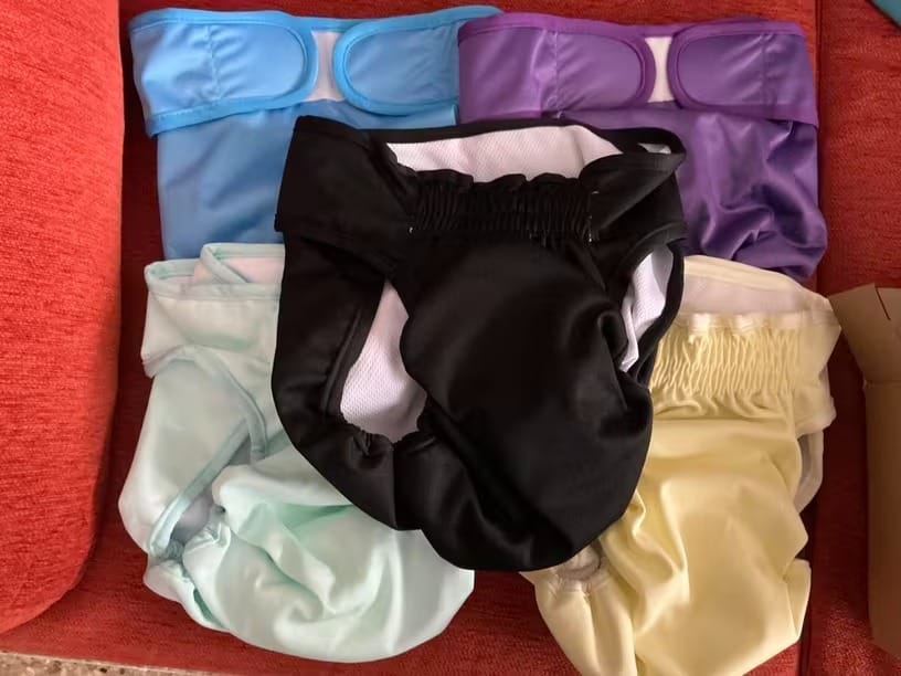 Customer photo review of Mumaby™ Washable Dog Diaper