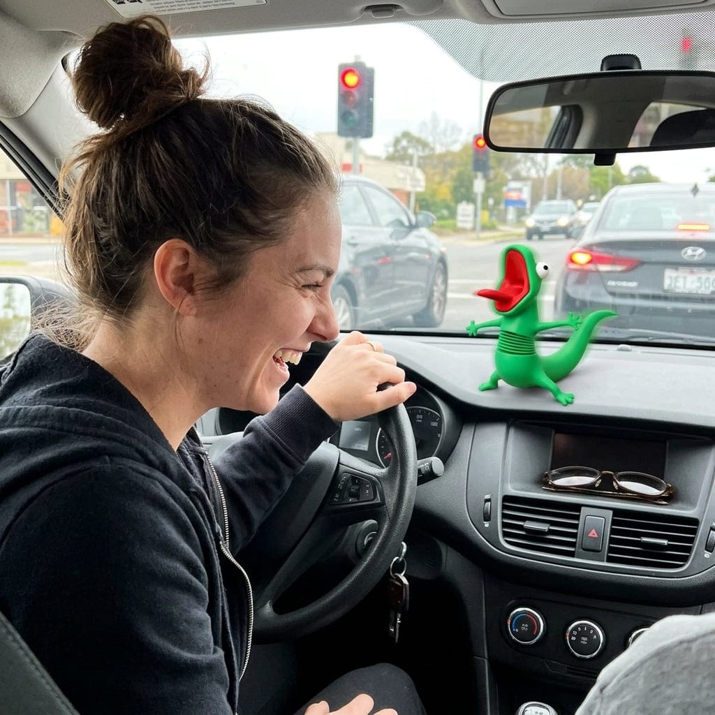 Customer photo review of Dancing Lizard That Rides