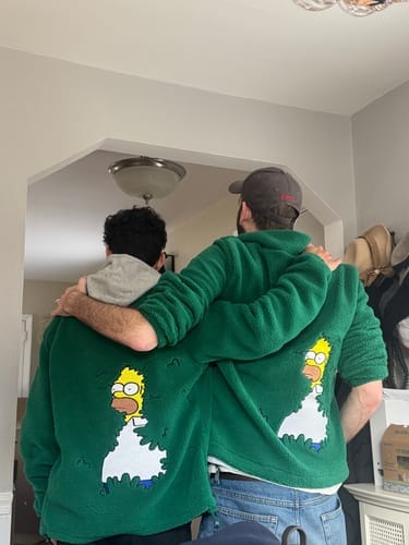 Customer photo review of Oversized Fit Teddy Unisex Hoodie