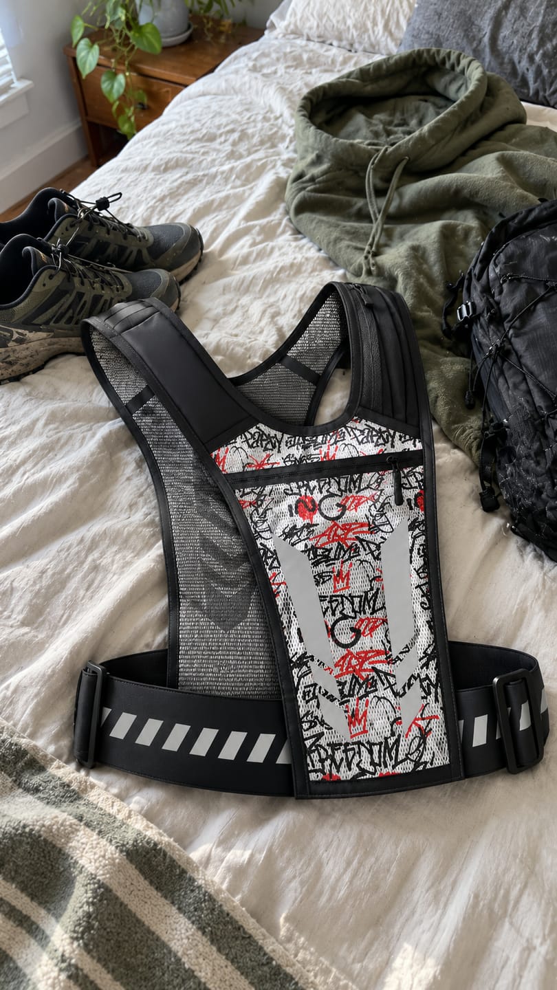 Customer photo review of Chaleco reflectante deportivo