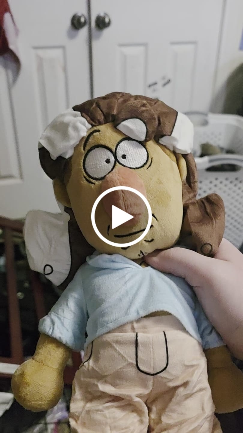 Customer video review of Original Character (OC) Design Plush