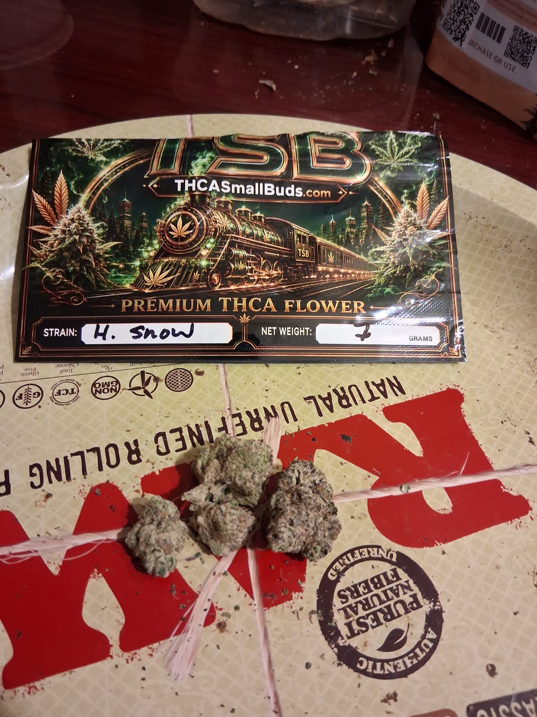 Customer photo review of Exotic Indoor Express THCA Flower (7 Grams)