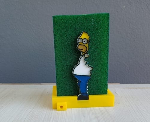 Customer photo review of Homer Sponge Holder