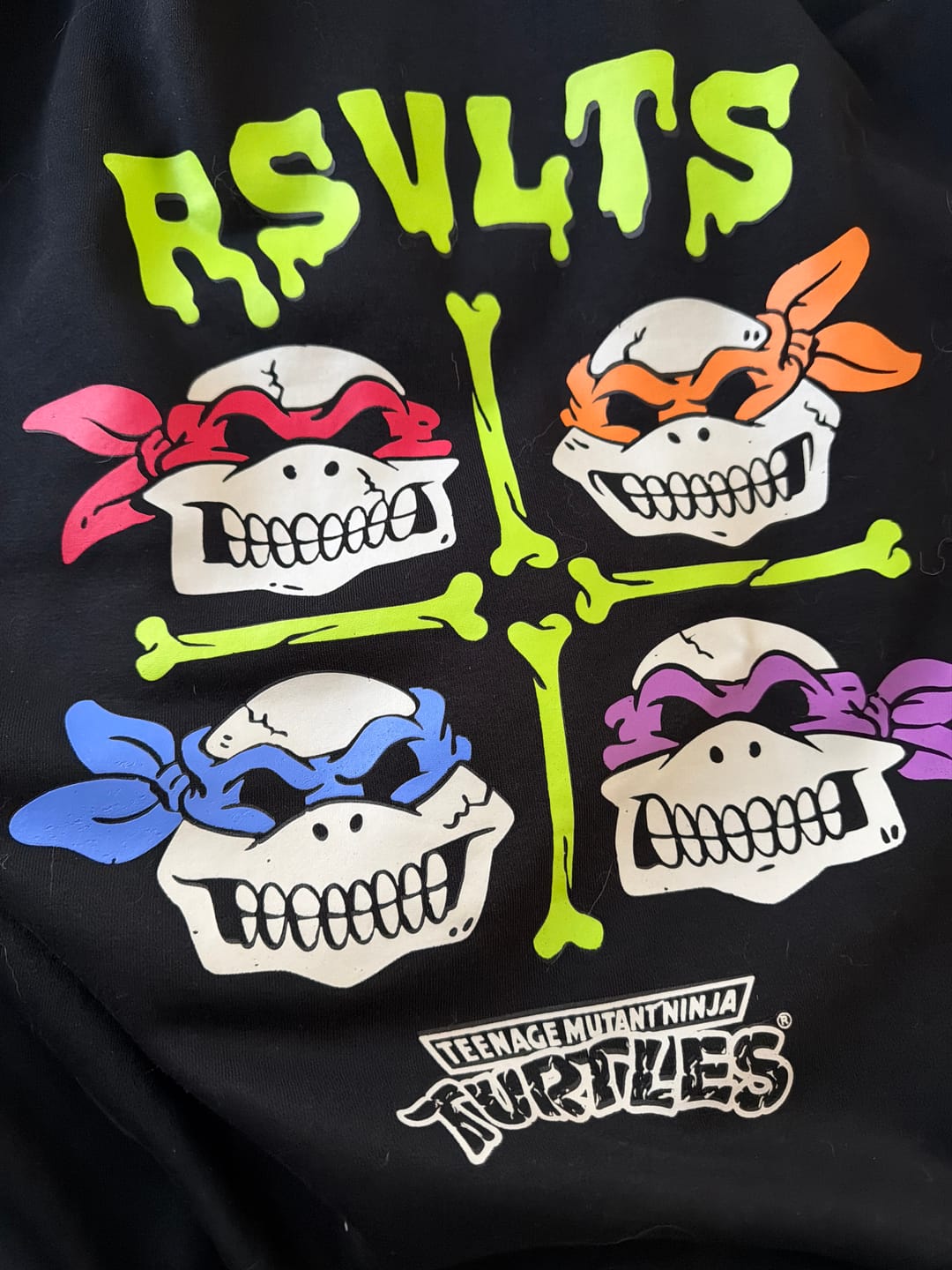 Customer photo review of Teenage Mutant Ninja Turtles "Rad to the Bone" – Classic Hoodie