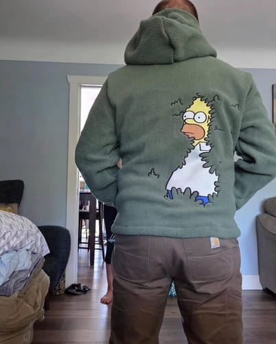 Customer photo review of Oversized Fit Teddy Unisex Hoodie