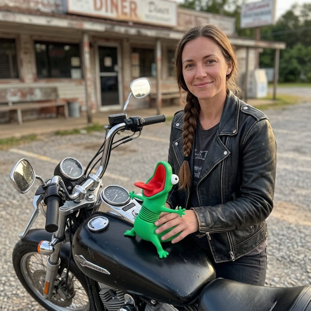 Customer photo review of Dancing Lizard That Rides