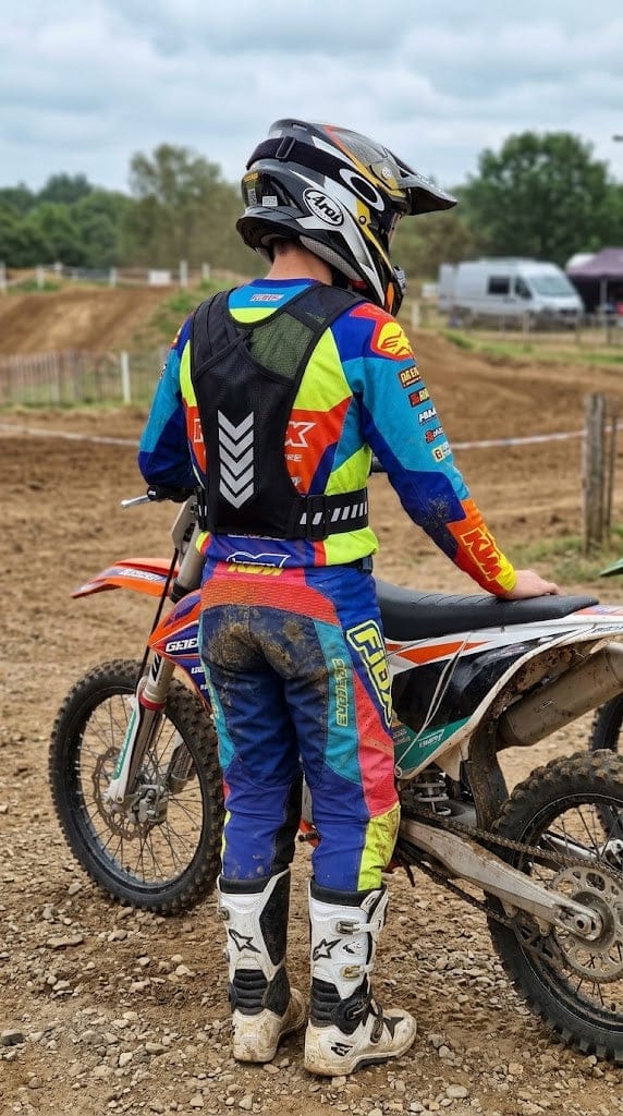 Customer photo review of Chaleco reflectante deportivo