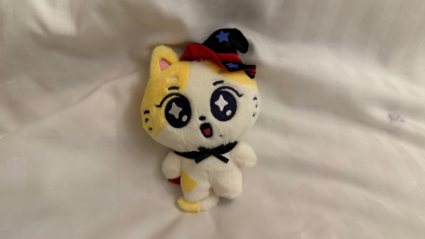 Customer photo review of ENHYPEN - SPOOKY ENCHIN OFFICIAL MD PLUSH KEYRING