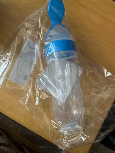 Customer photo review of Mess-Free Feeding Spoon