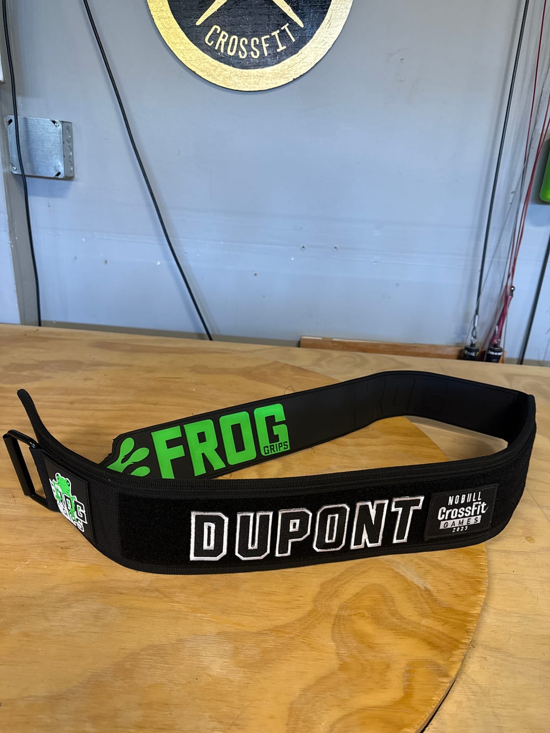 Customer photo review of Lifting Belt Green