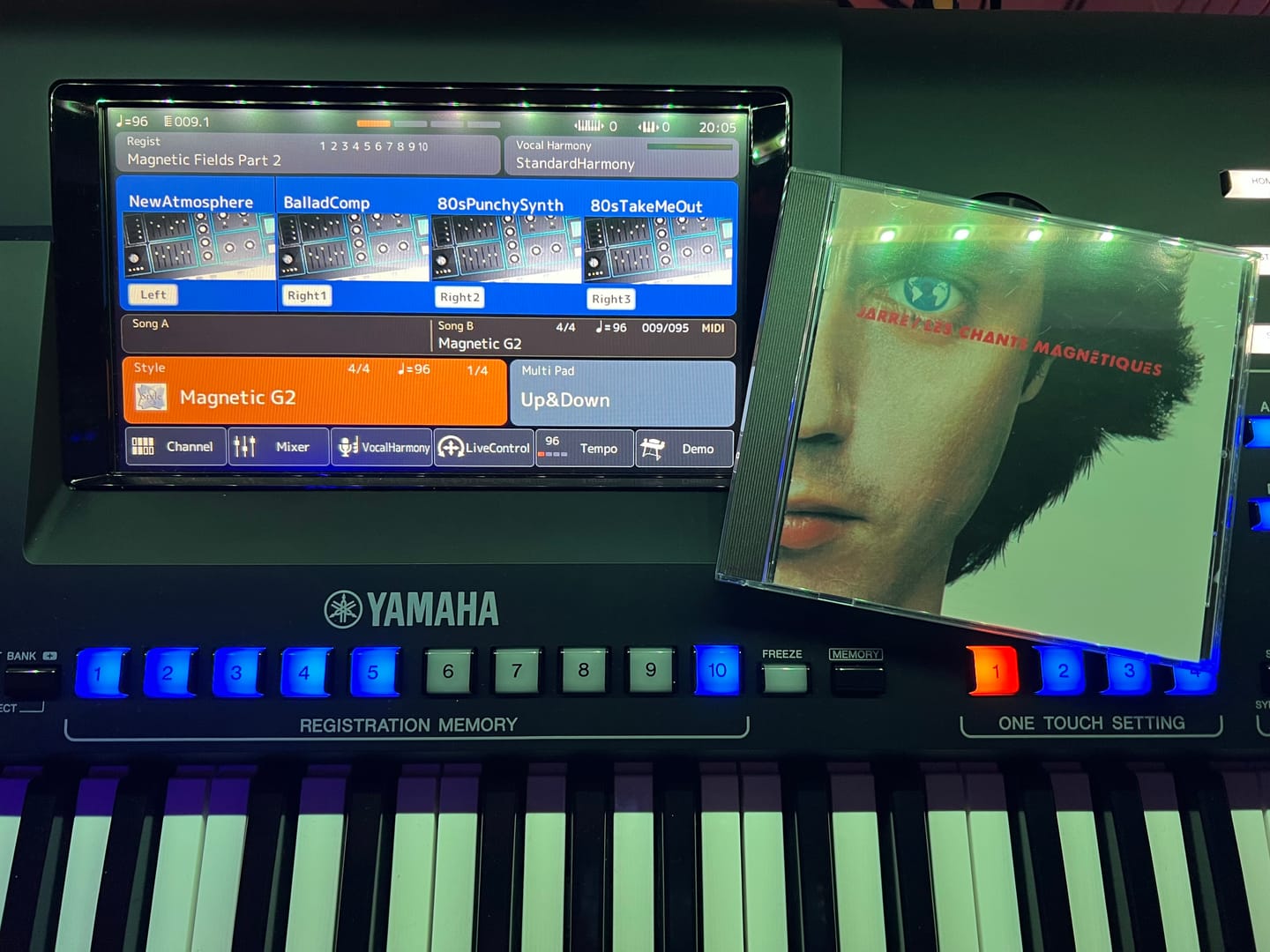 Customer photo review of Magnetic Fields, Pt.2 (Keyboard-Style)