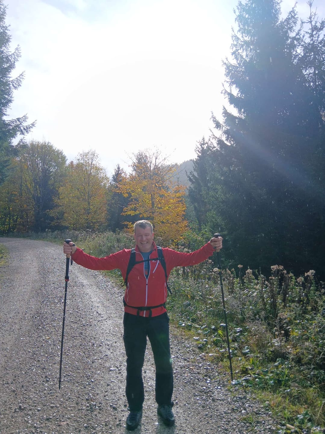 Customer photo review of Wanderstöcke Rugova Pro 3 faltbar & höhenverstellbar – Leicht & stabil