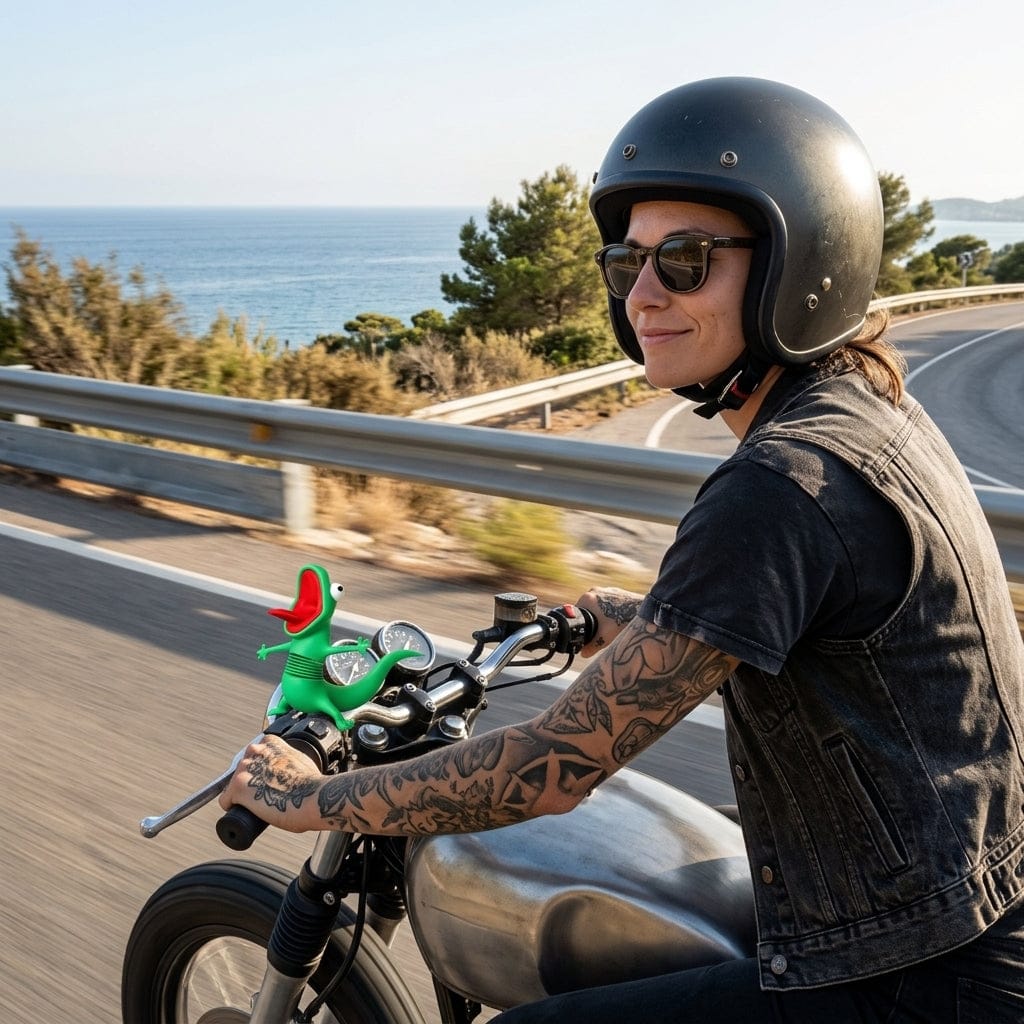 Customer photo review of Dancing Lizard That Rides