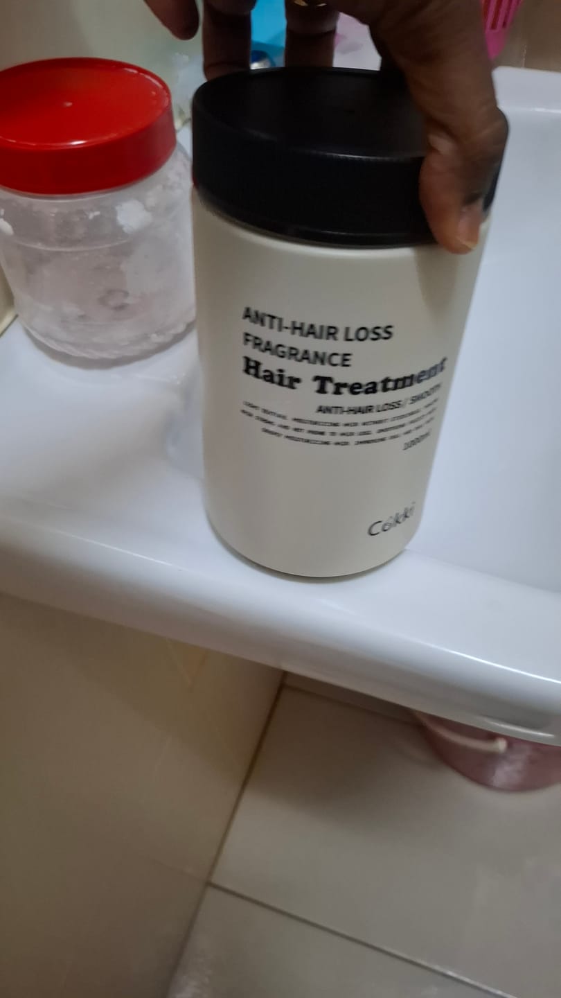 Customer photo review of Hair Treatment 1000ml