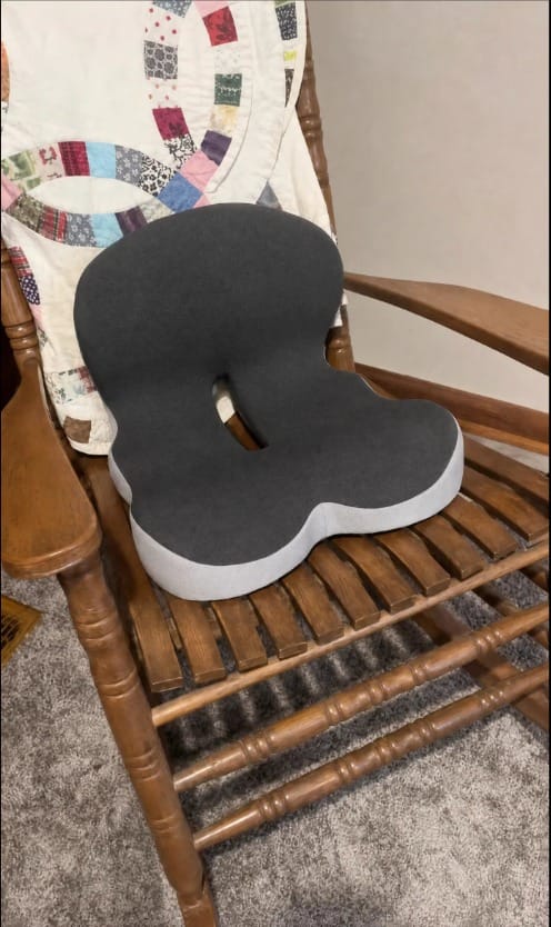 Customer photo review of SoftBack™ Ergonomic Seat Cushion