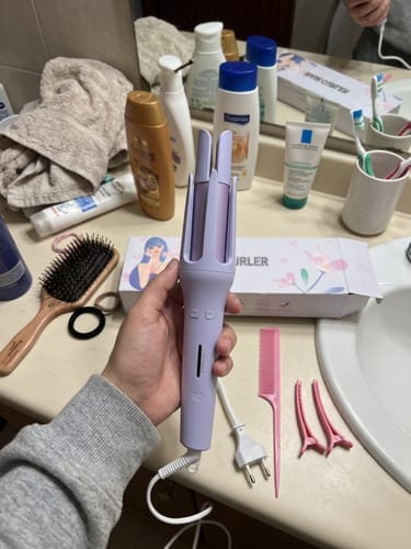 Customer photo review of Rizador de pelo 3 en 1