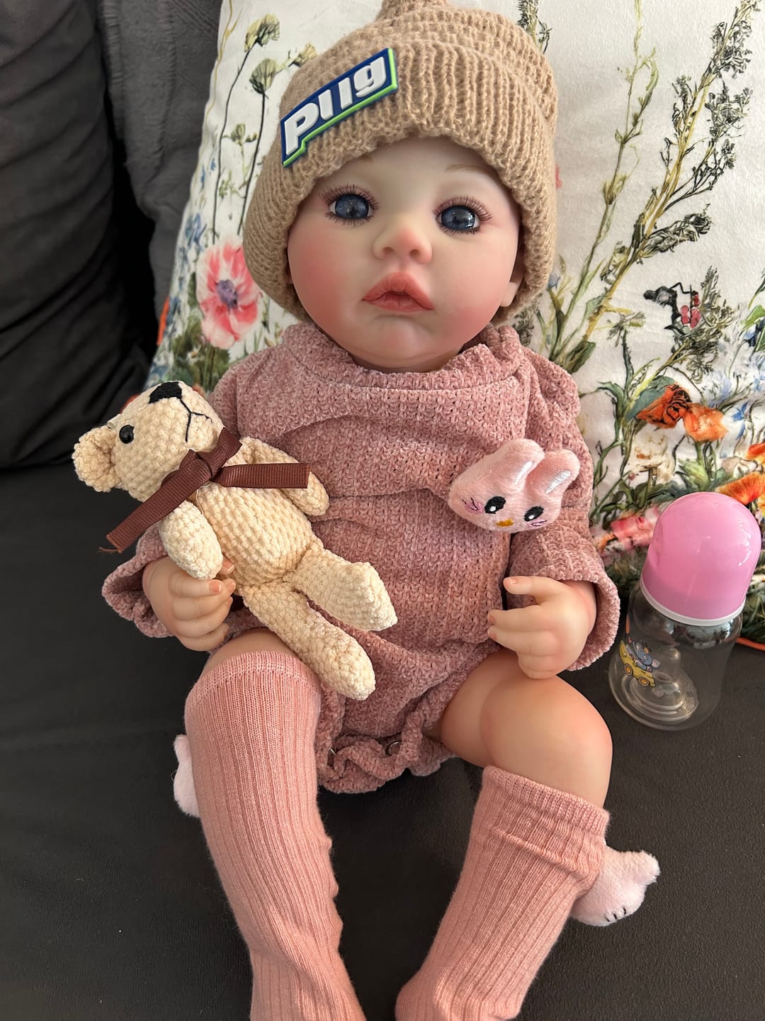 Customer photo review of Ella 20" Lifelike Reborn Baby Doll