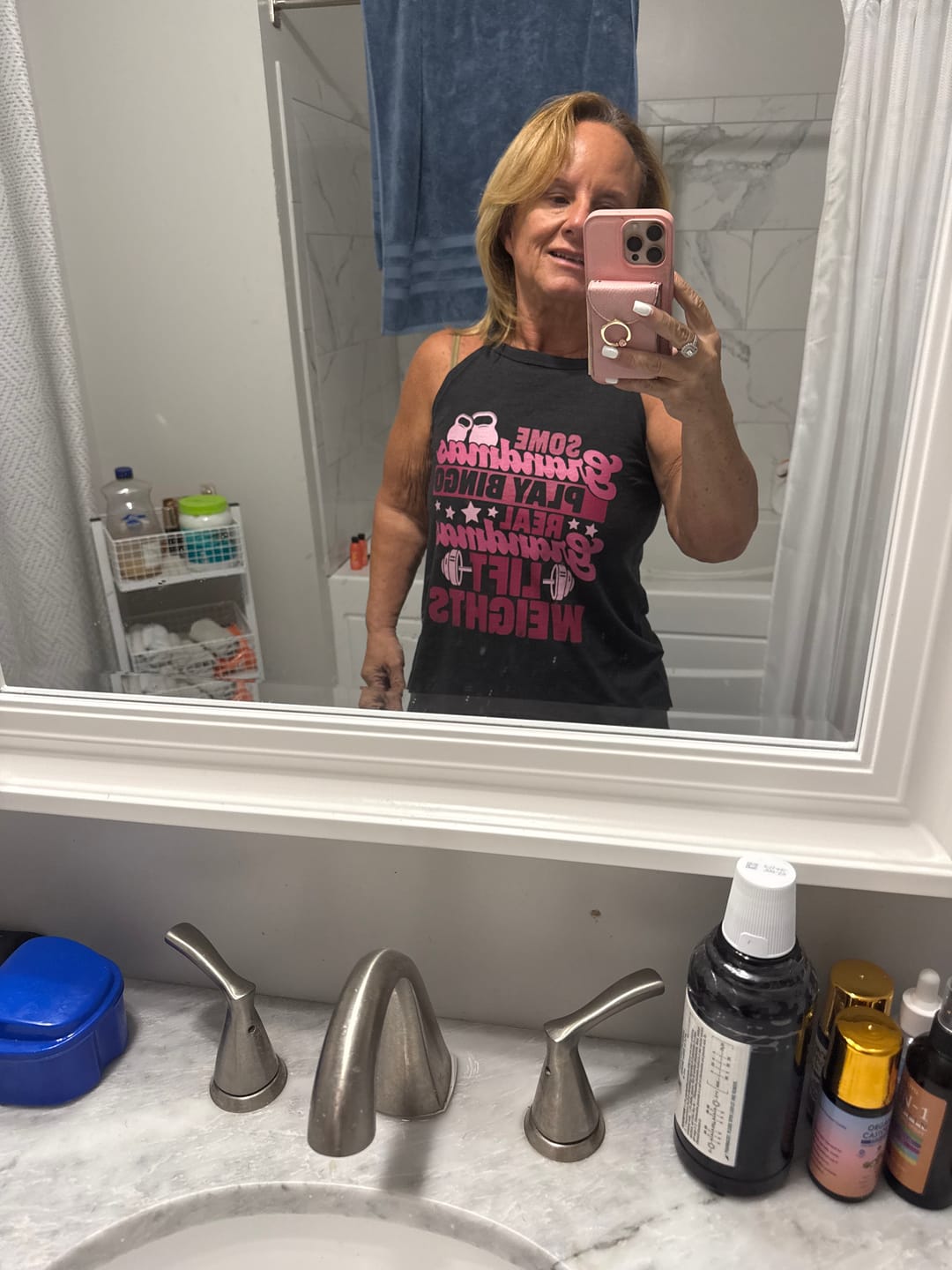 Customer photo review of Some Grandma's Rocker Tank