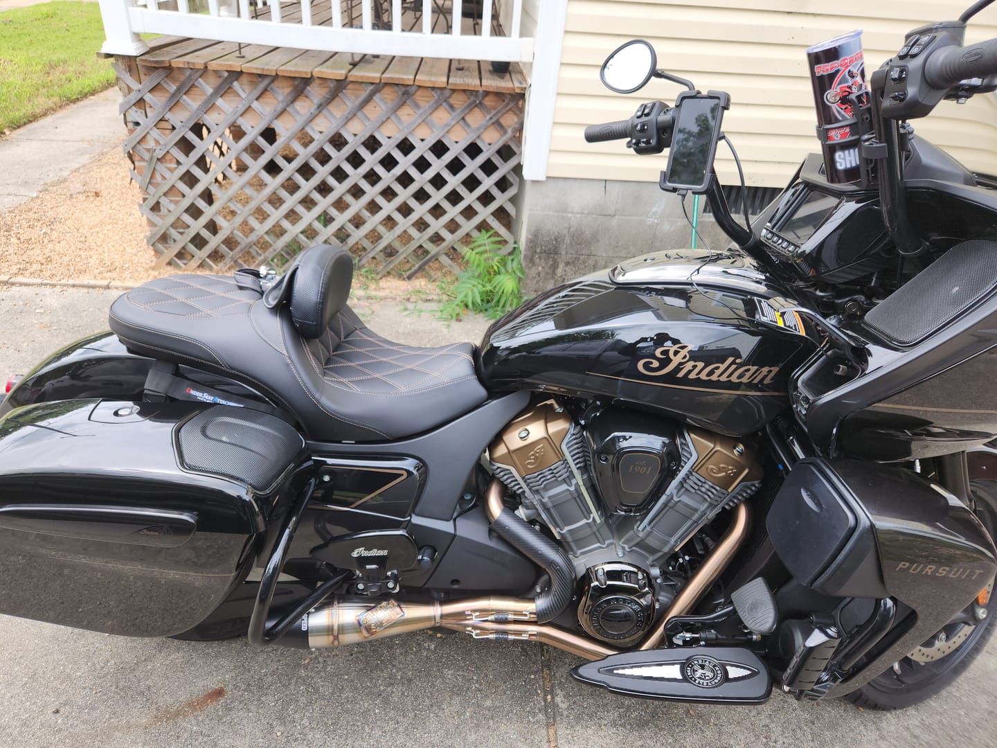 Customer photo review of Indian Challenger Exhaust