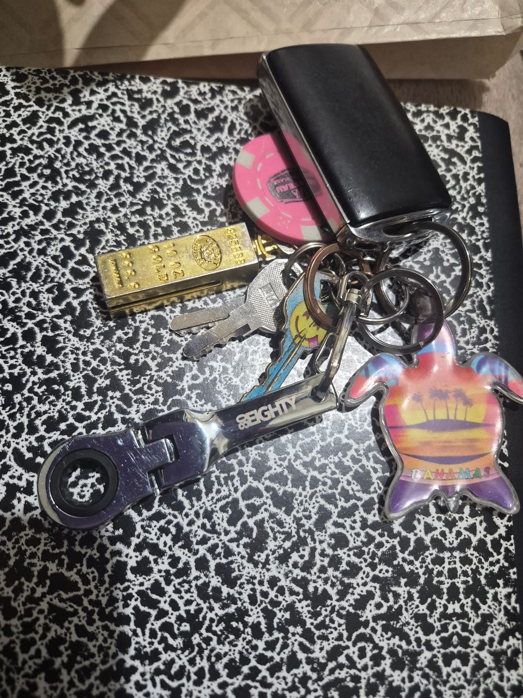 Customer photo review of 80Eighty® 10mm Wrench Keychain