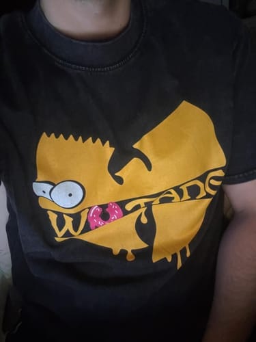 Customer photo review of Wutang Unisex Vintage T-Shirt