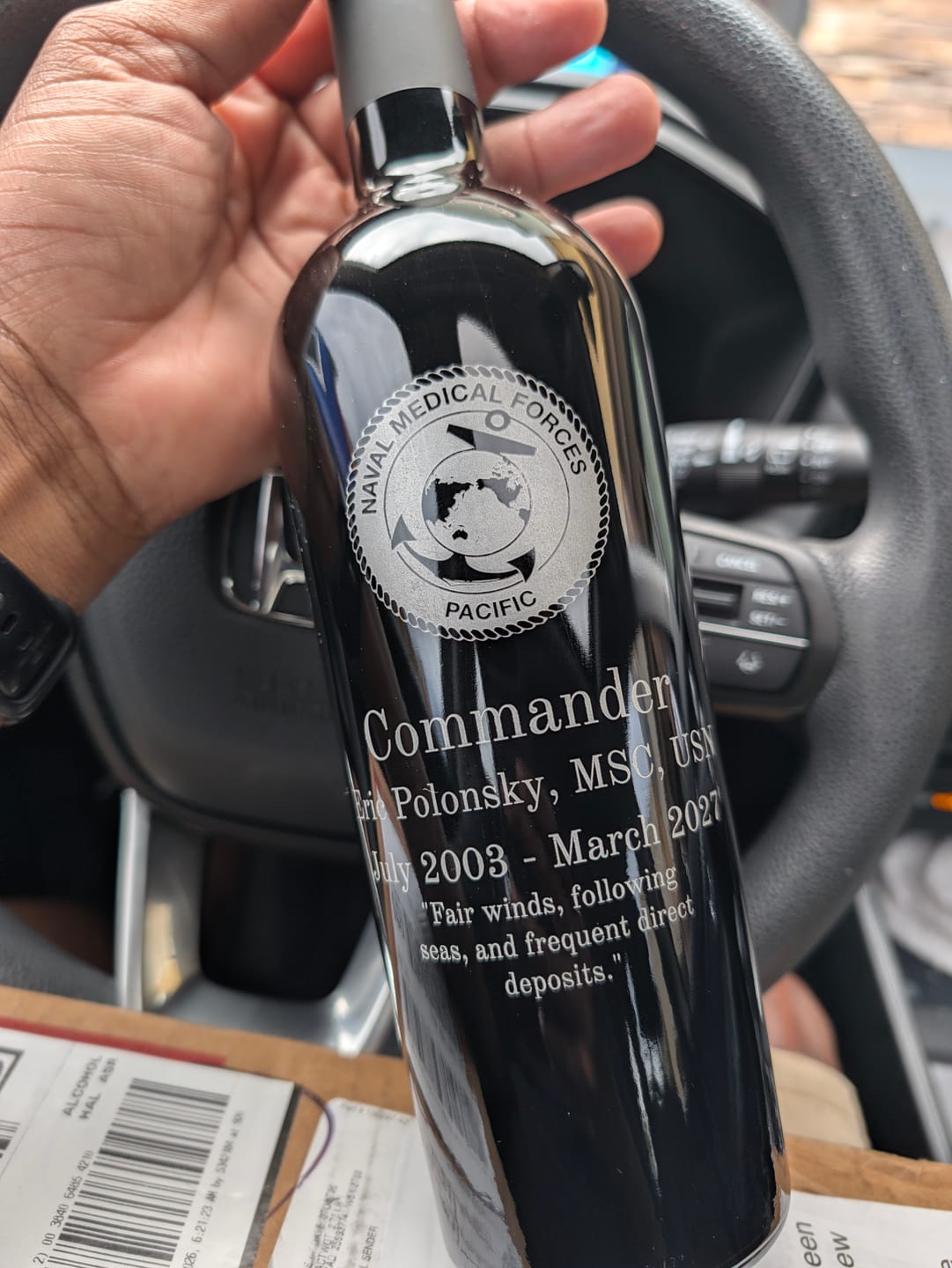Customer photo review of Parlette Napa Valley Merlot