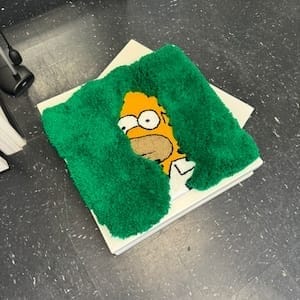 Customer photo review of Fluffy Tufted Homer Rug