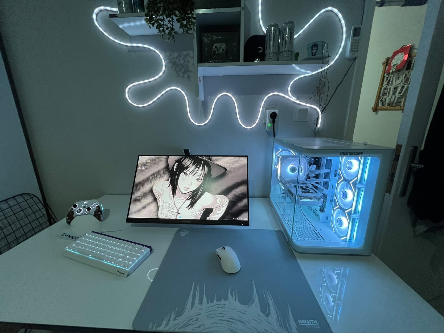 Customer photo review of Wraith Ace Series Poron Mousepad