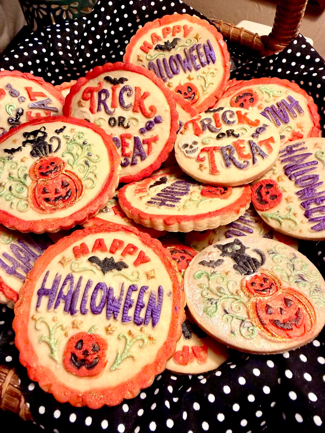 Customer photo review of Happy Halloween Cookie Stamp
