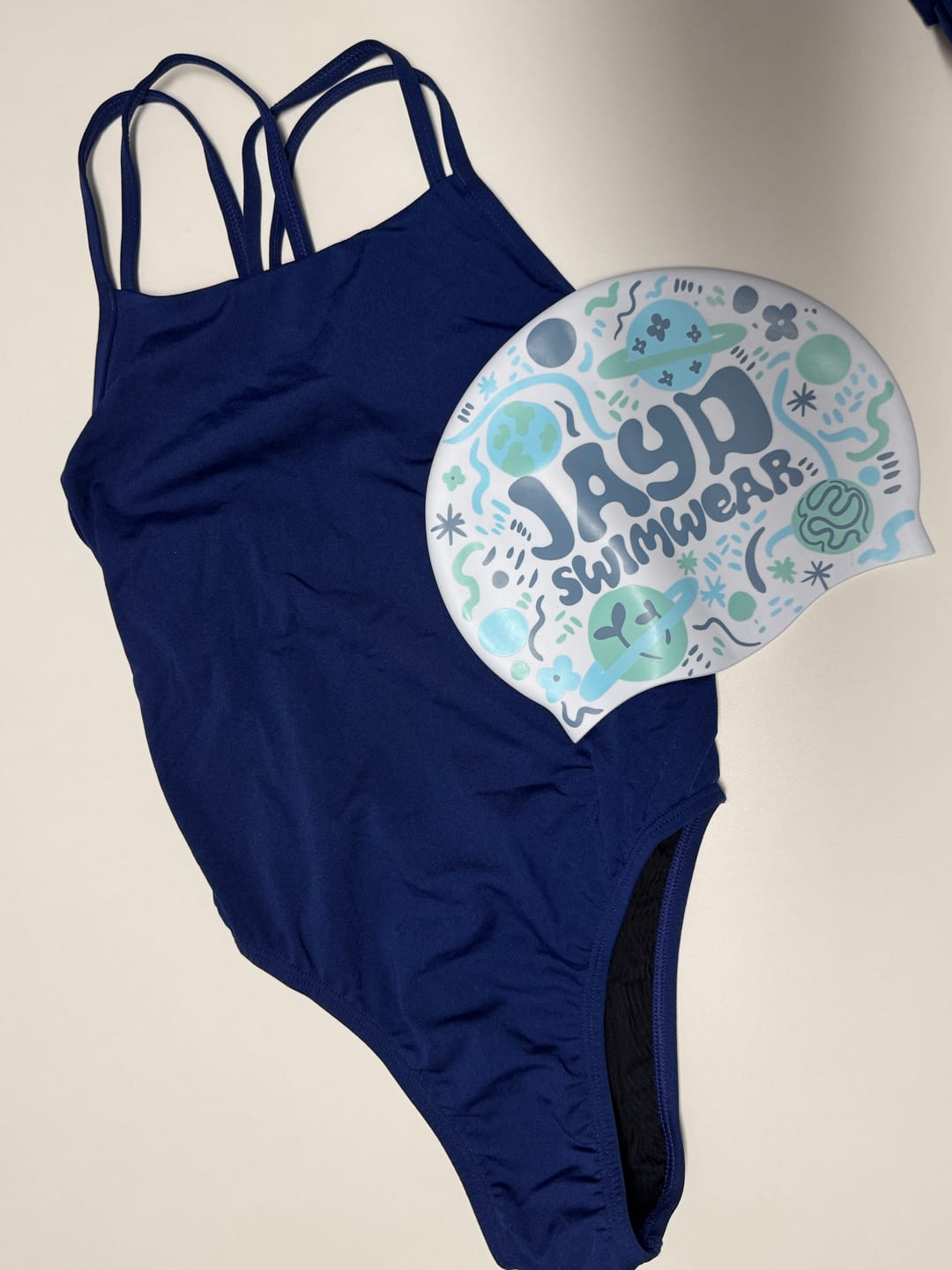 Customer photo review of APSLEY ONE PIECE - Navy