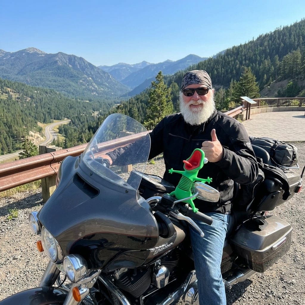 Customer photo review of Dancing Lizard That Rides