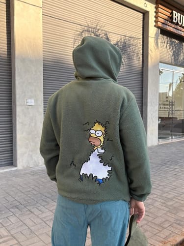 Customer photo review of Oversized Fit Teddy Unisex Hoodie
